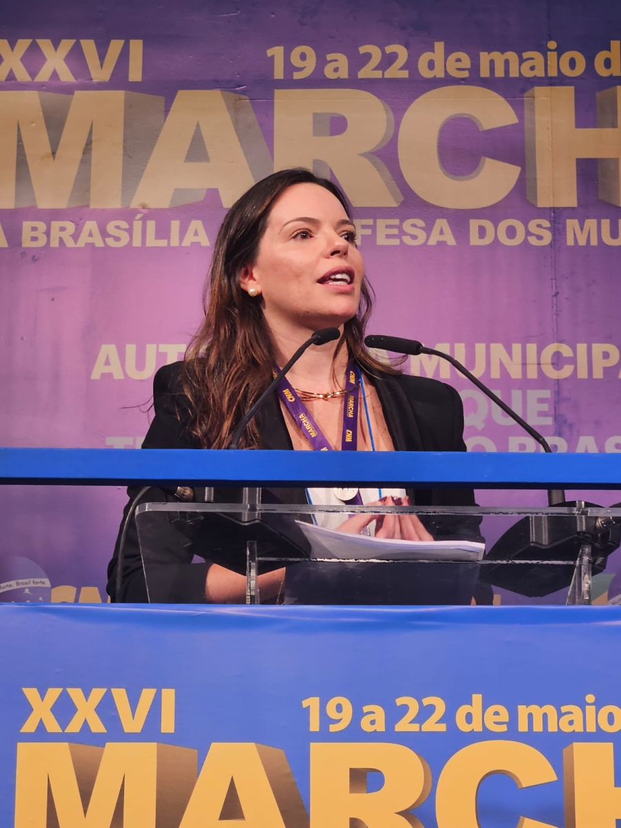 Vice-prefeita destaca importância da presença feminina na política 